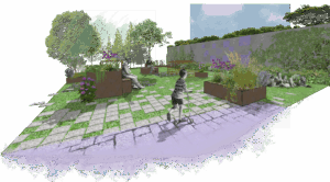 Repenser un jardin, aménagement design